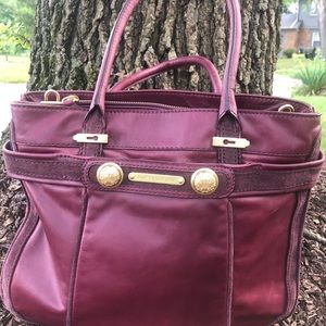 Leather bag/satchel purse juicy couture large!!